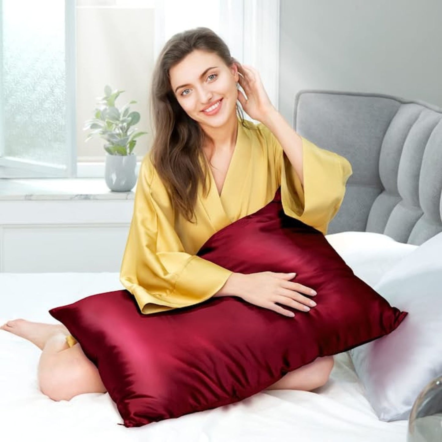 Anti-Acne Mulberry Silk Pillowcase™